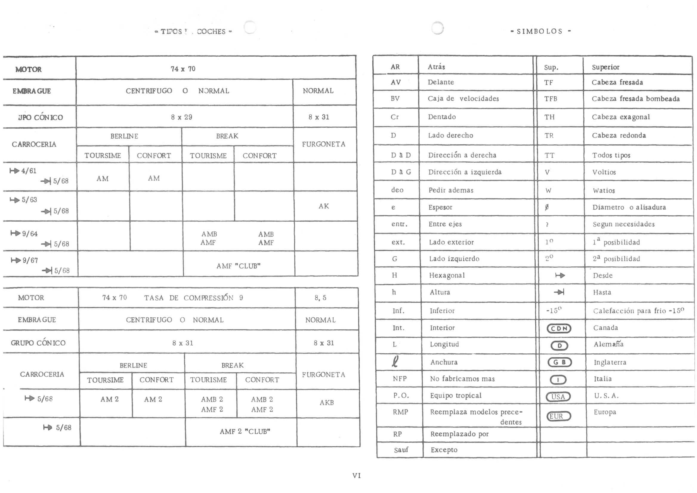 , page 48 of 647 — 486 Parts Catalogue — Ami 6