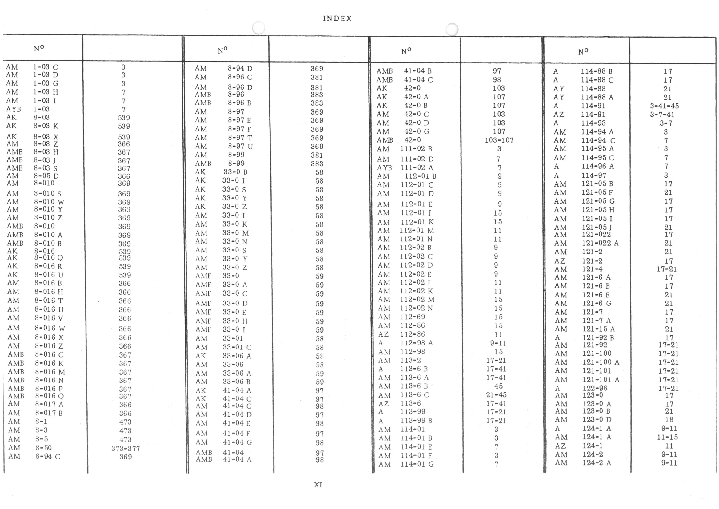 , page 52 of 647 — 486 Parts Catalogue — Ami 6