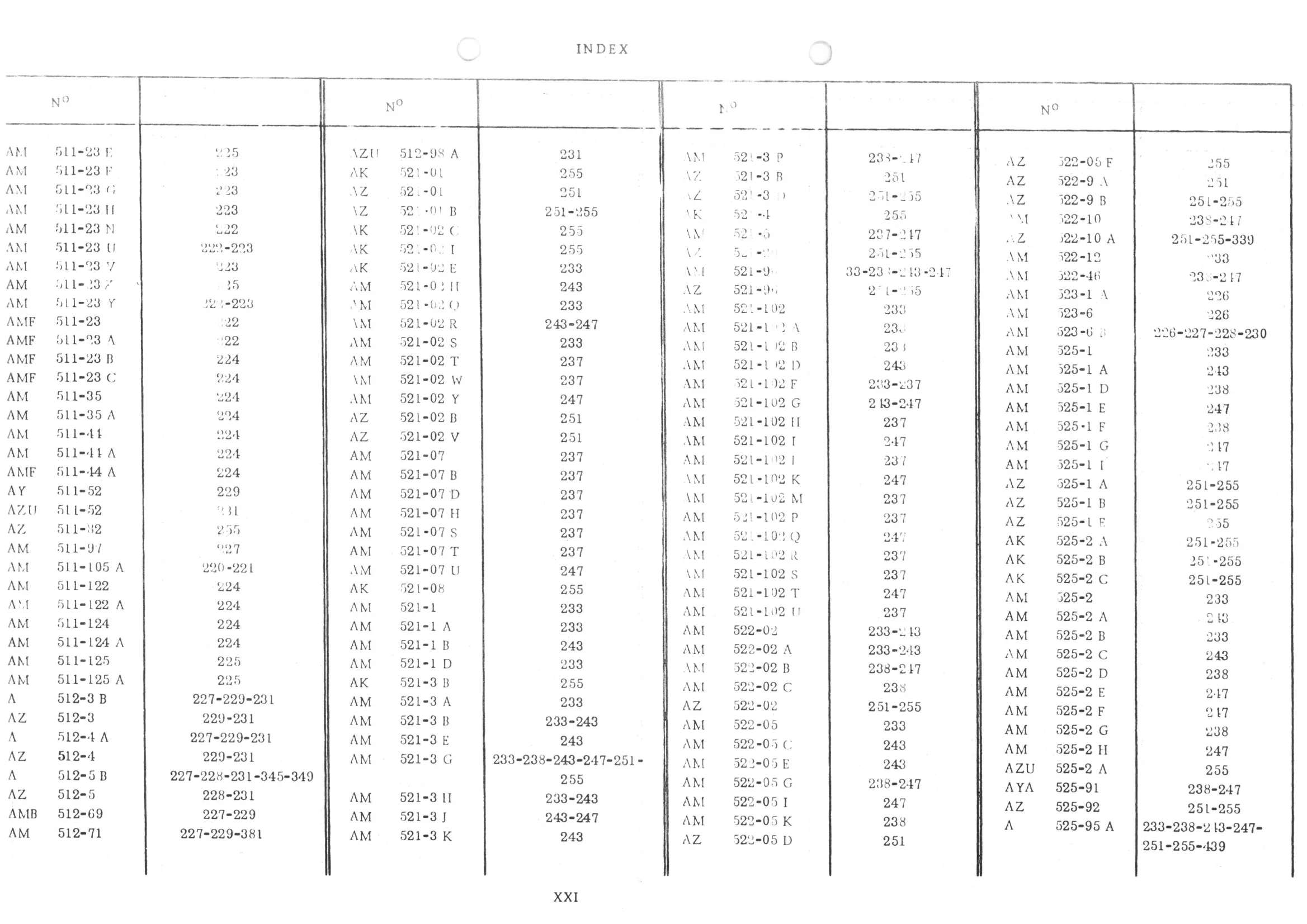 , page 62 of 647 — 486 Parts Catalogue — Ami 6