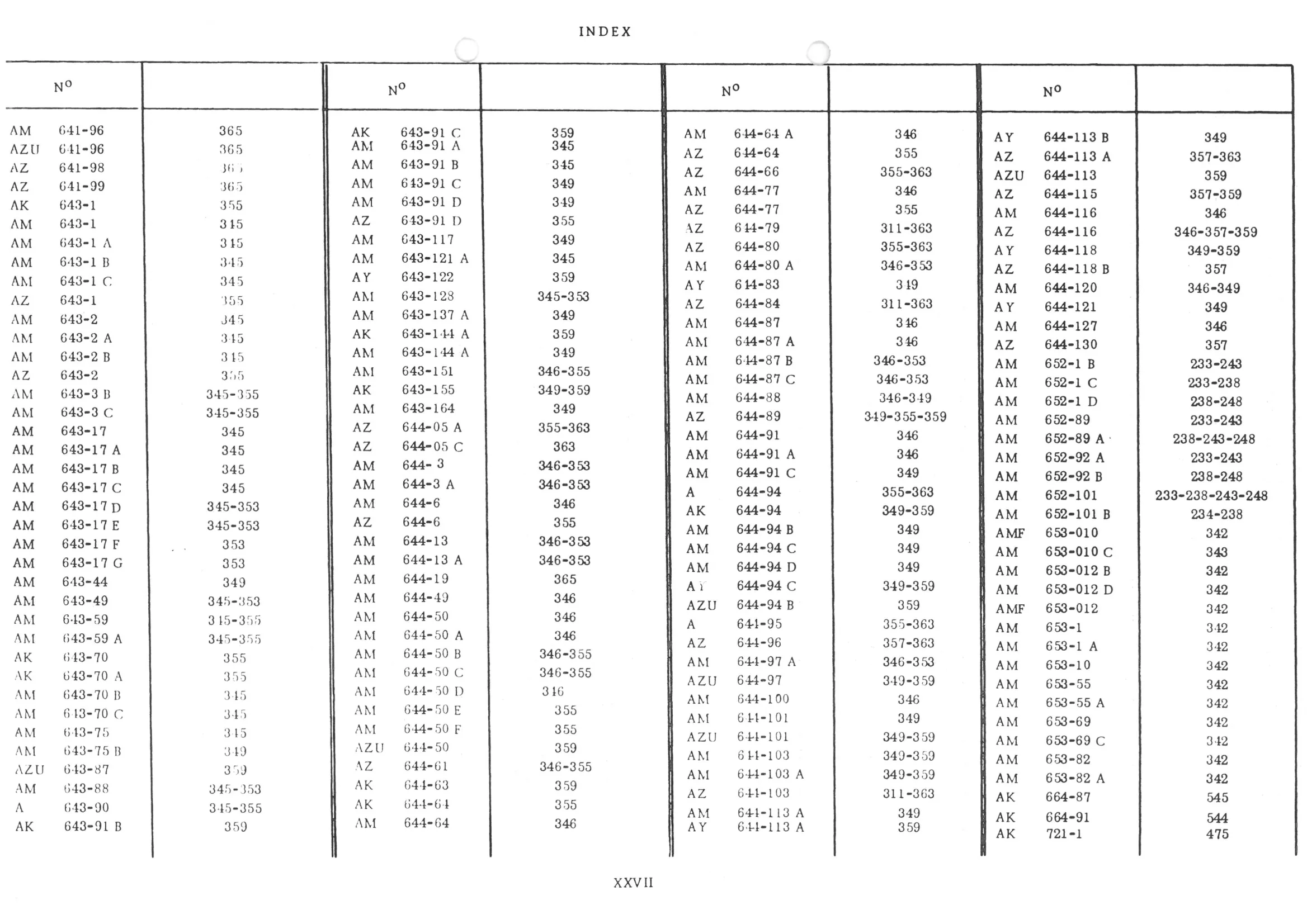 , page 68 of 647 — 486 Parts Catalogue — Ami 6