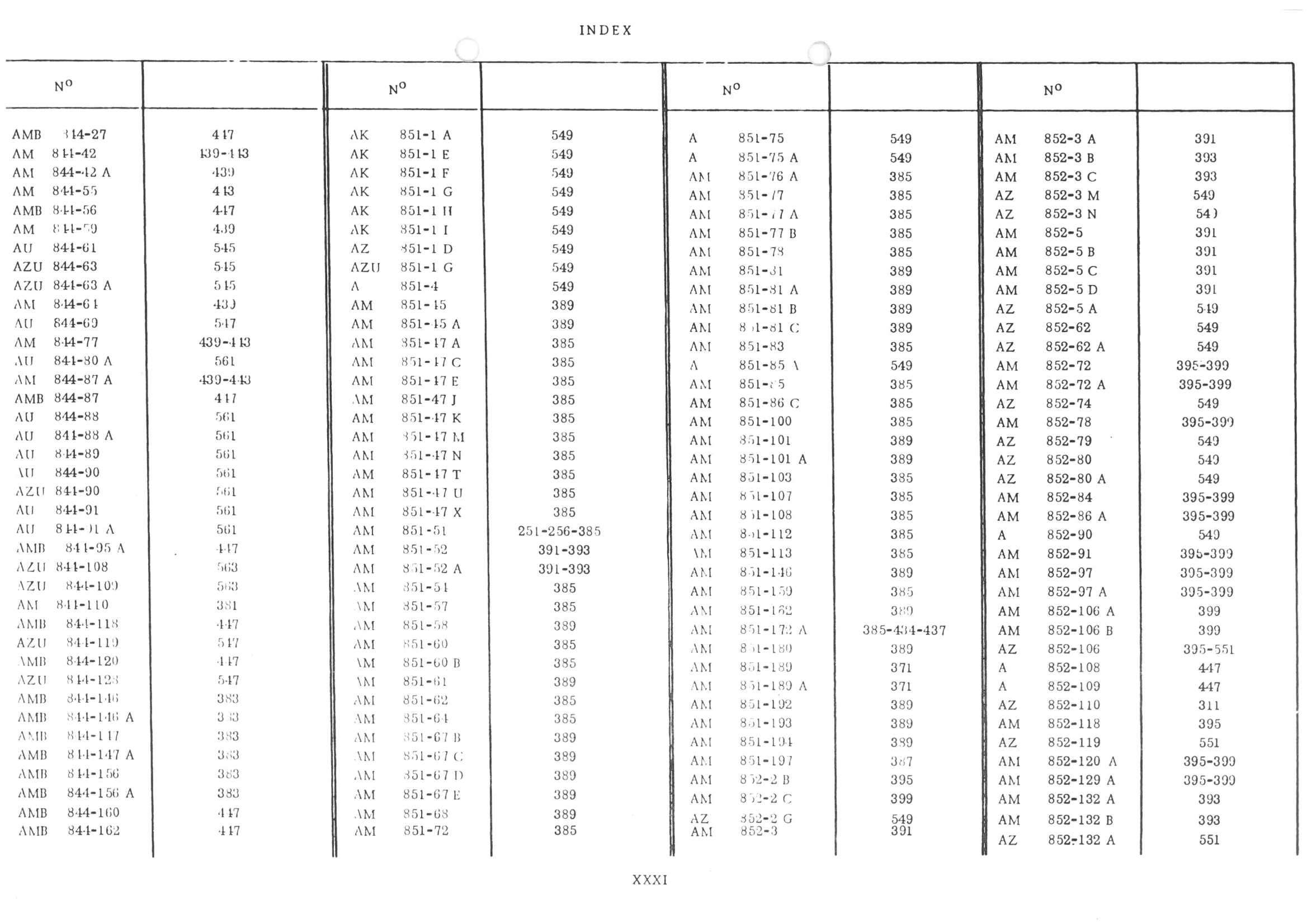 , page 72 of 647 — 486 Parts Catalogue — Ami 6
