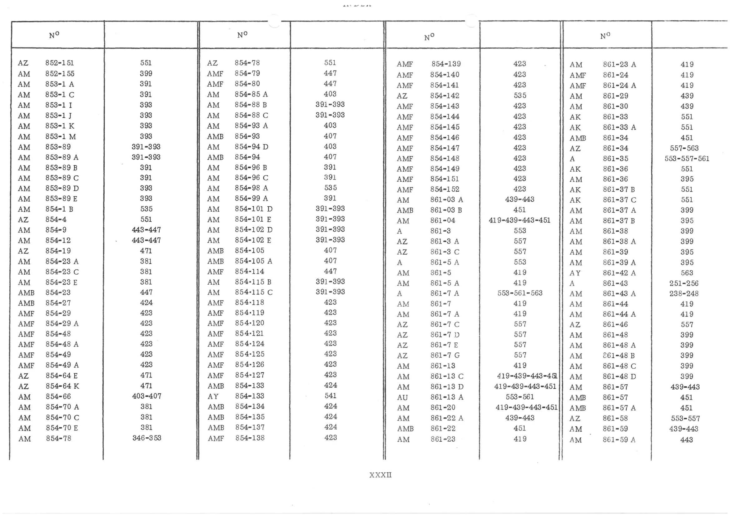 , page 73 of 647 — 486 Parts Catalogue — Ami 6