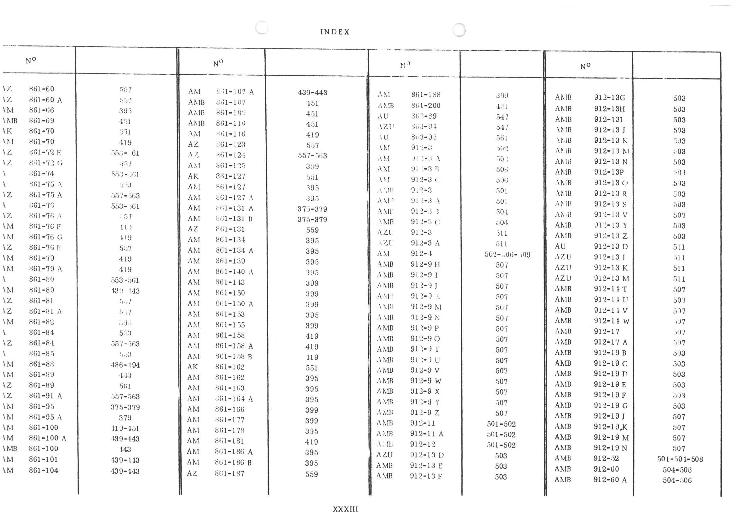 , page 74 of 647 — 486 Parts Catalogue — Ami 6