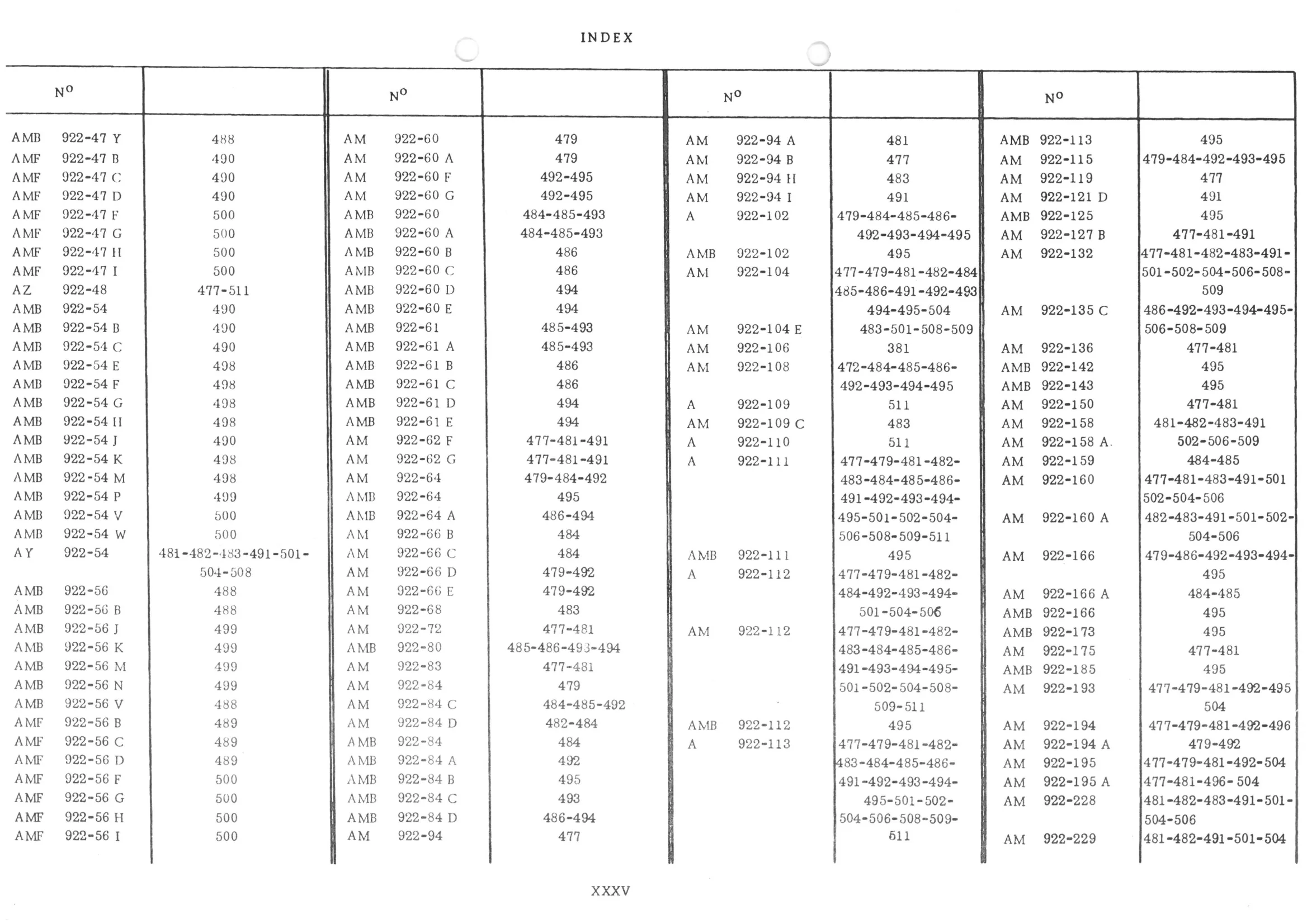 , page 76 of 647 — 486 Parts Catalogue — Ami 6