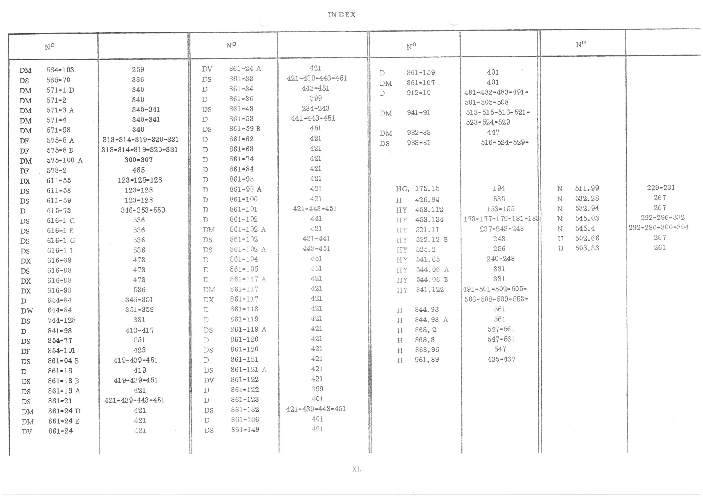 , page 81 of 647 — 486 Parts Catalogue — Ami 6