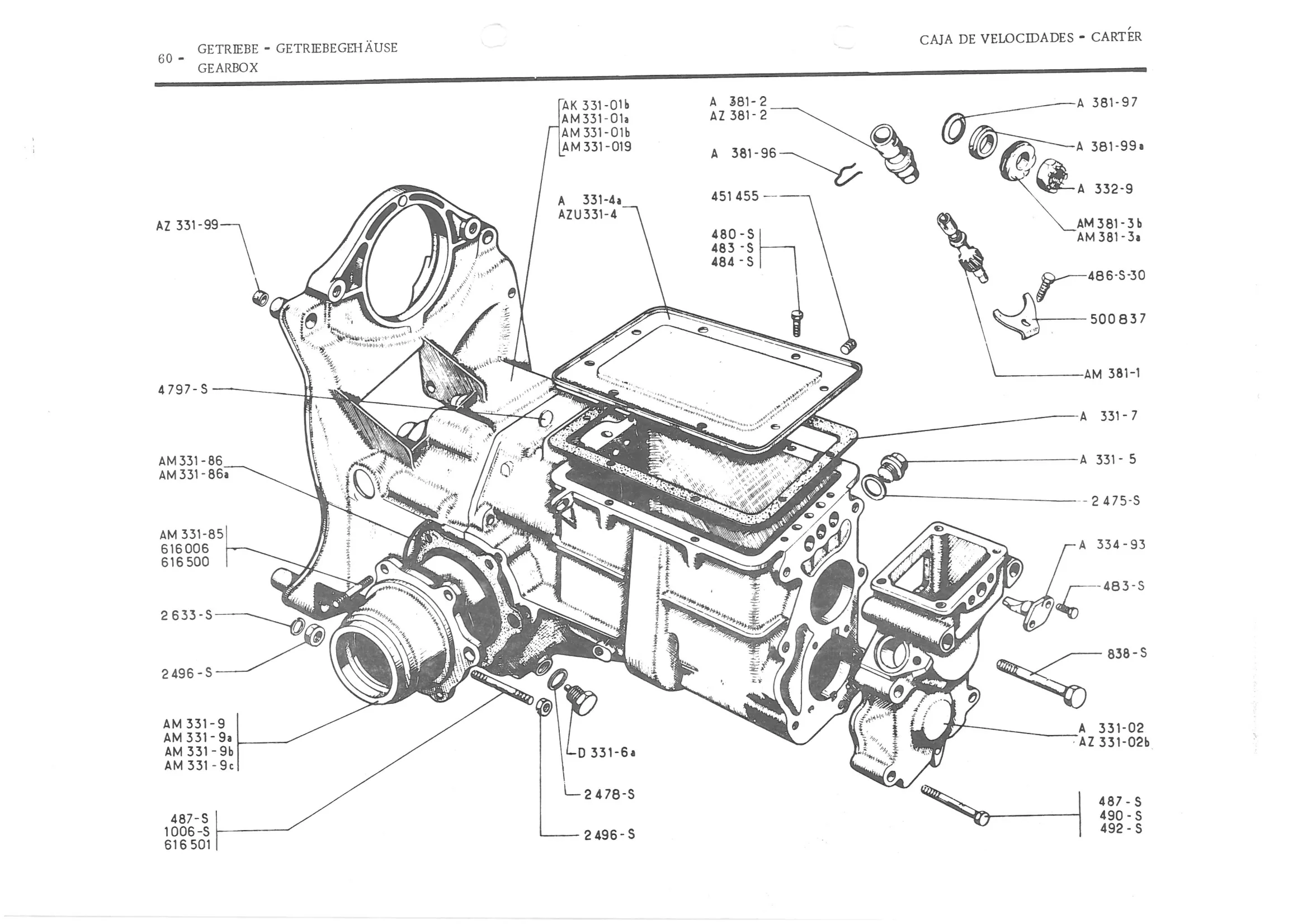 CENTRIFUGAL CLUTCH, page 142 of 647 — 486 Parts Catalogue — Ami 6