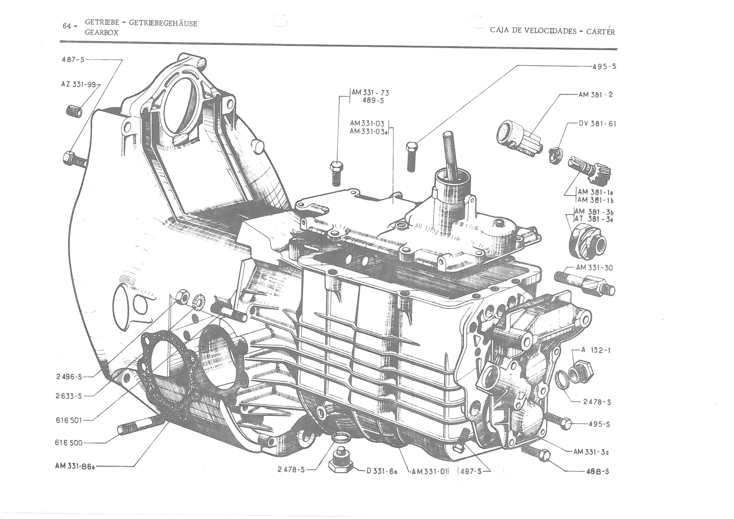 CENTRIFUGAL CLUTCH, page 146 of 647 — 486 Parts Catalogue — Ami 6
