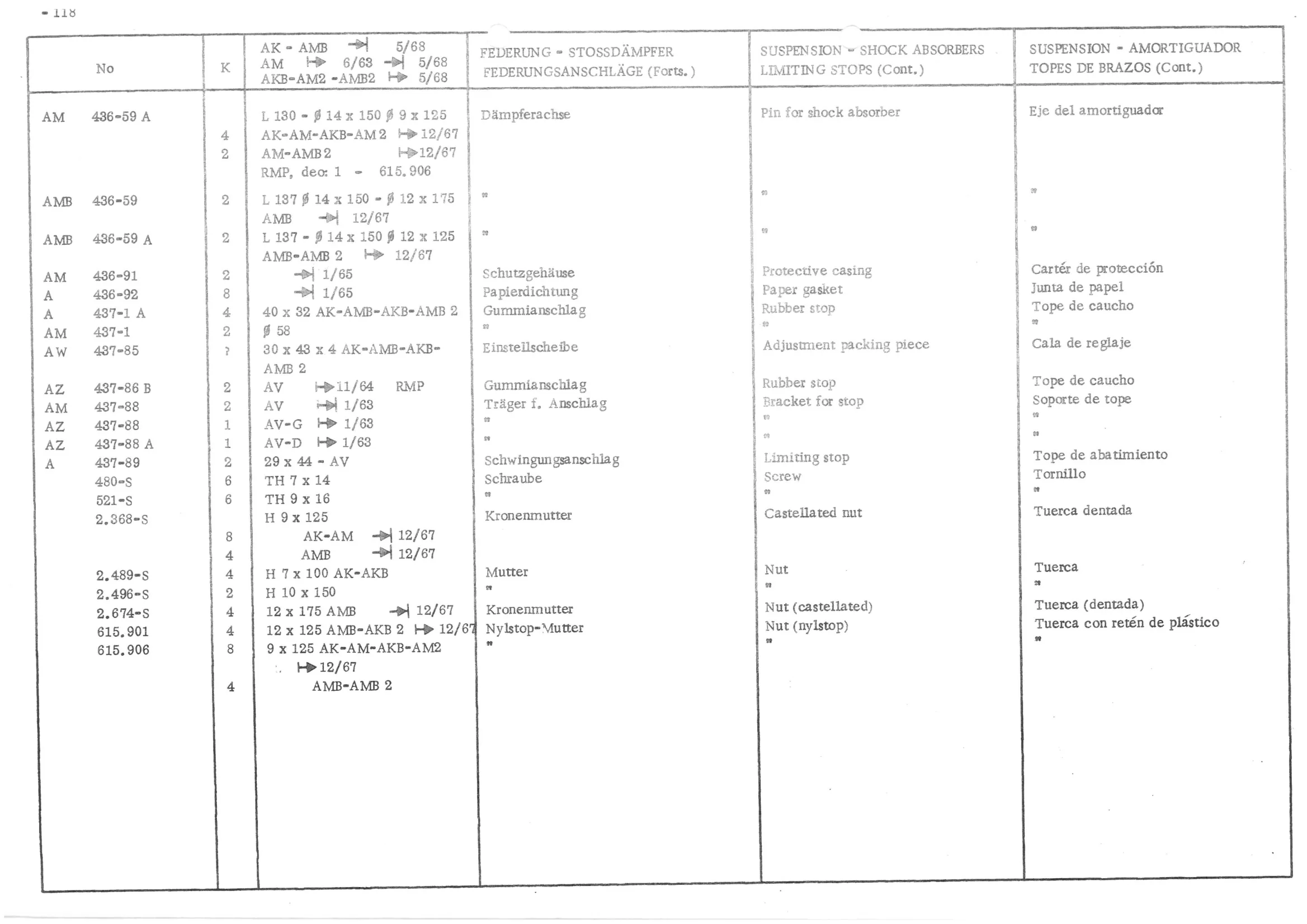 Pin for :, page 200 of 647 — 486 Parts Catalogue — Ami 6