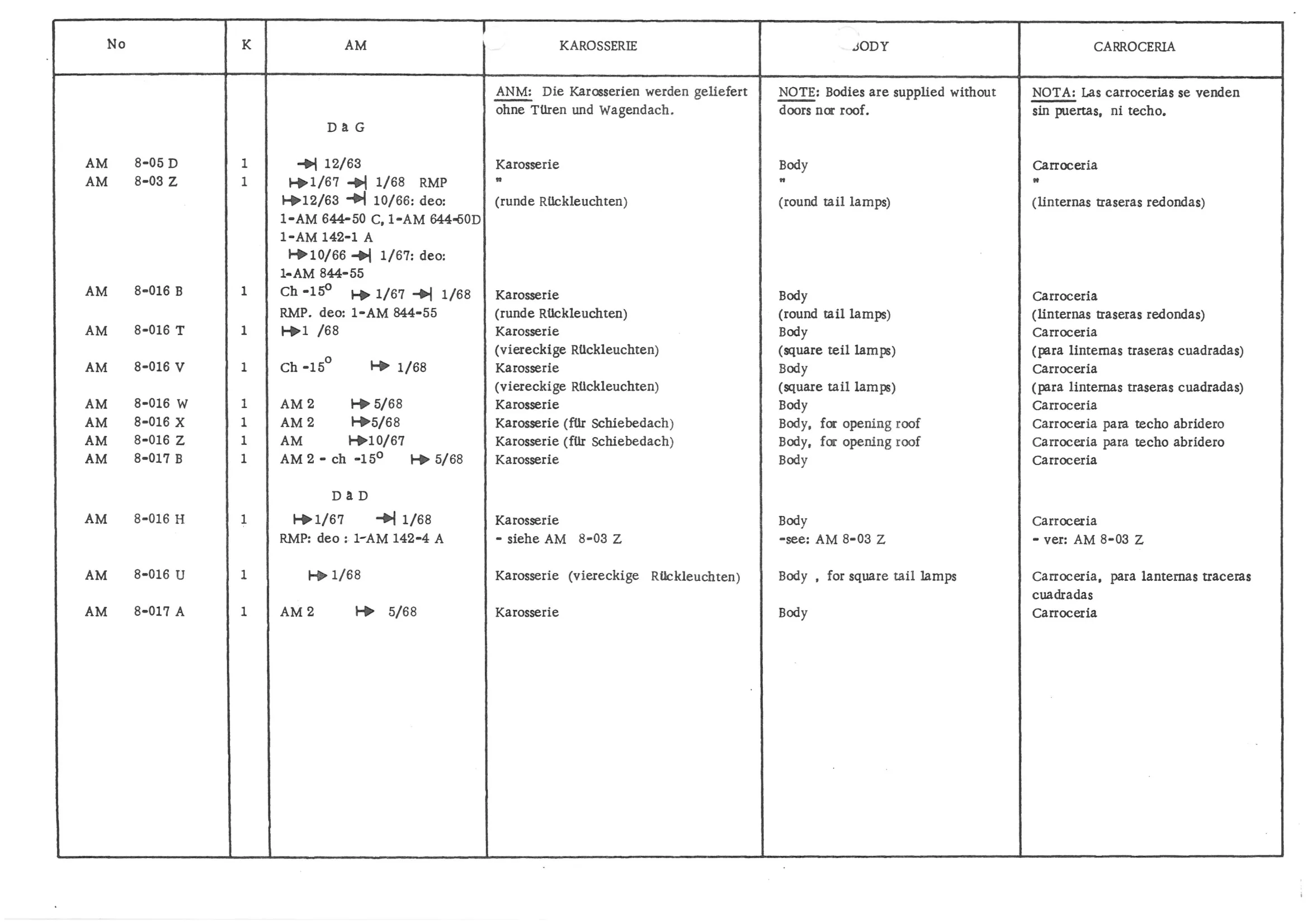 DEFROSTING - HEATING, page 445 of 647 — 486 Parts Catalogue — Ami 6