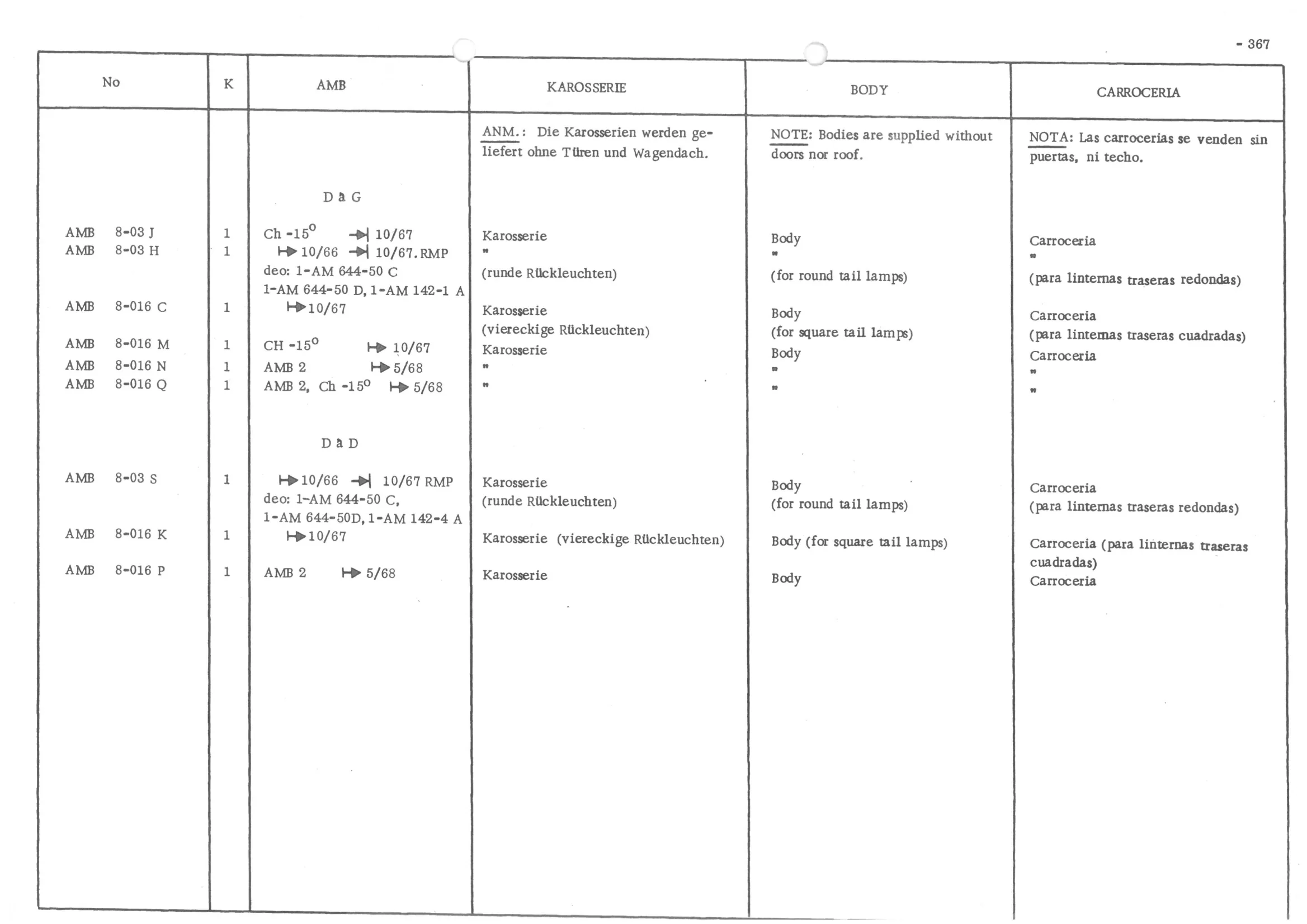 DEFROSTING - HEATING, page 446 of 647 — 486 Parts Catalogue — Ami 6