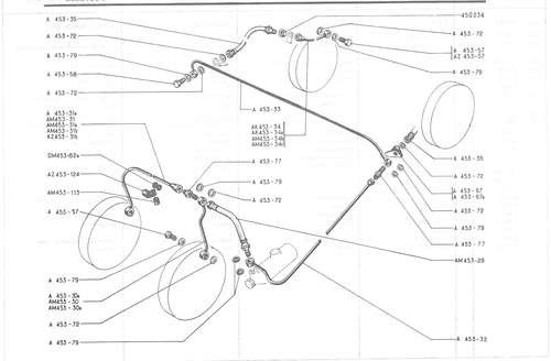 ol BRAKE PIPING, page 251 — 486 Parts Catalogue — Ami 6