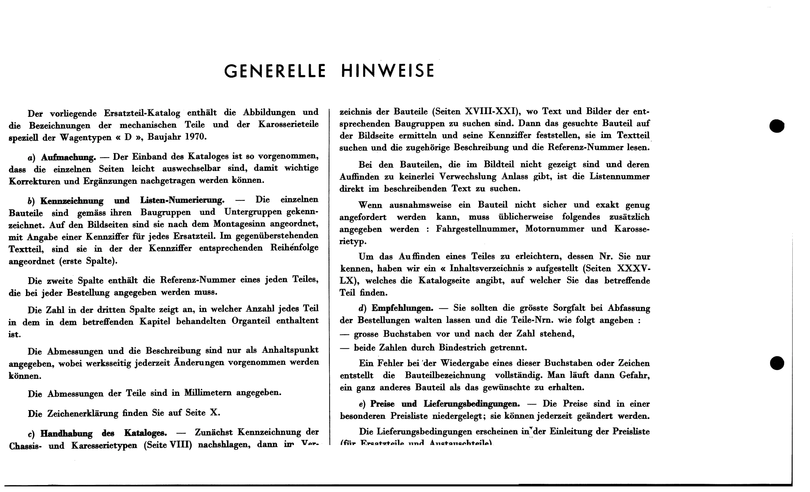English, page 3 of 688 — 577 Parts Catalogue — Volume I