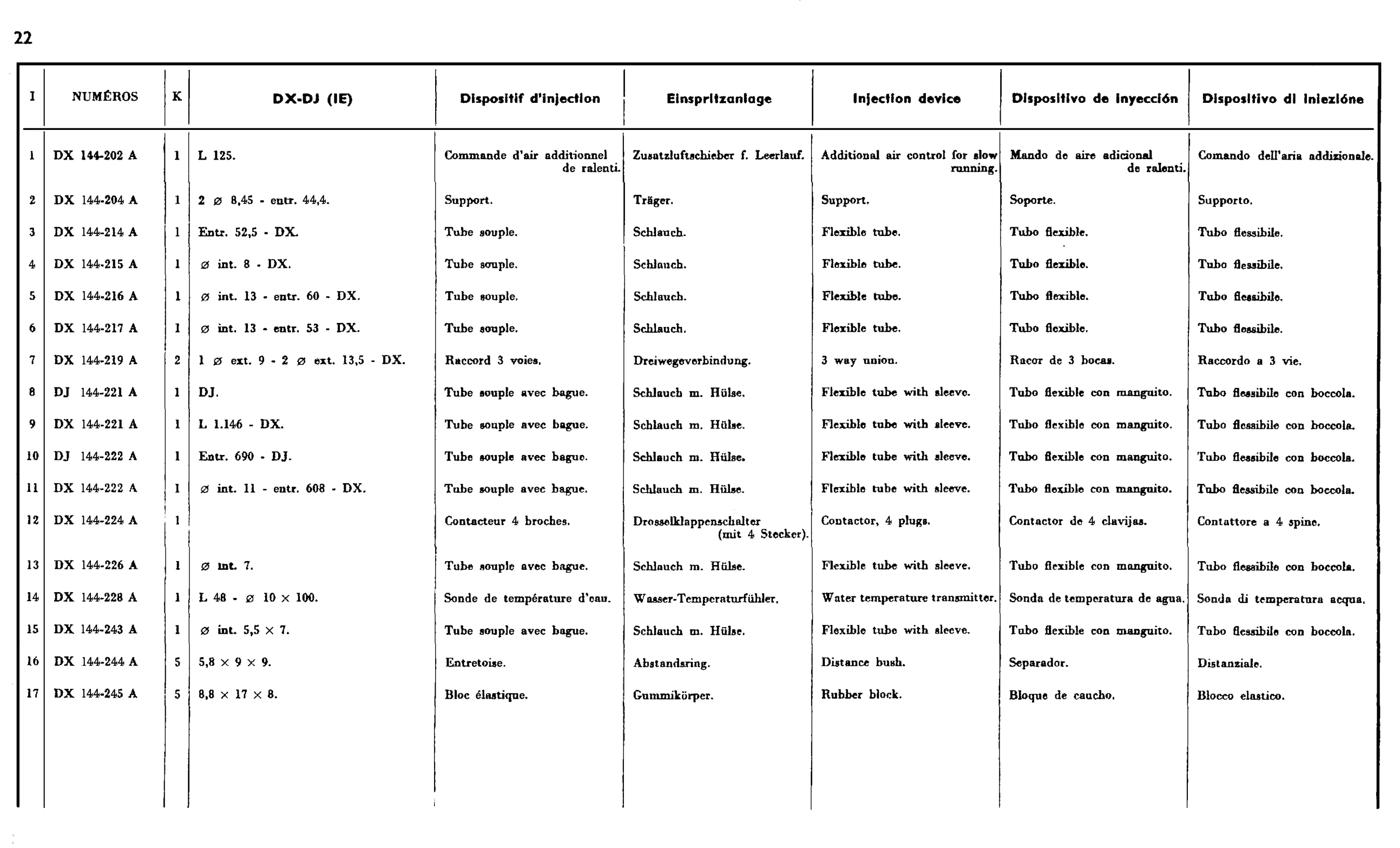 Sensors etc., page 78 of 688 — 577 Parts Catalogue — Volume I
