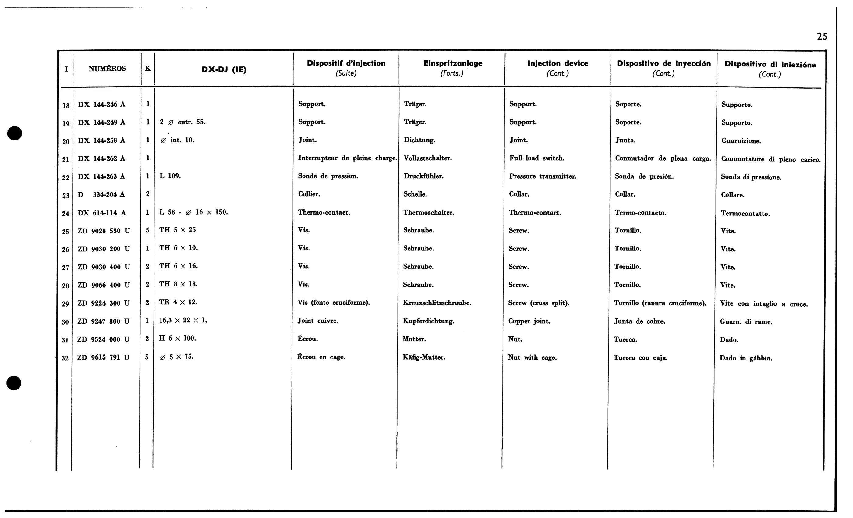 Sensors etc., page 79 of 688 — 577 Parts Catalogue — Volume I