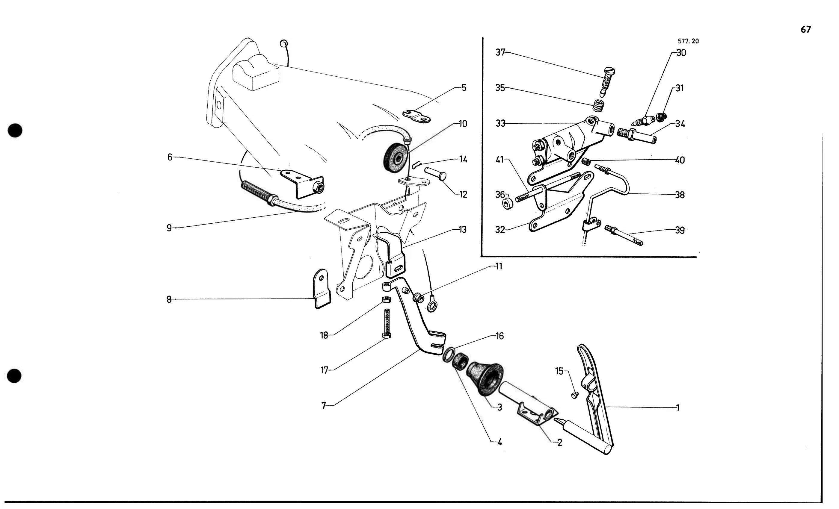Throt. control (EFI), page 111 of 688 — 577 Parts Catalogue — Volume I