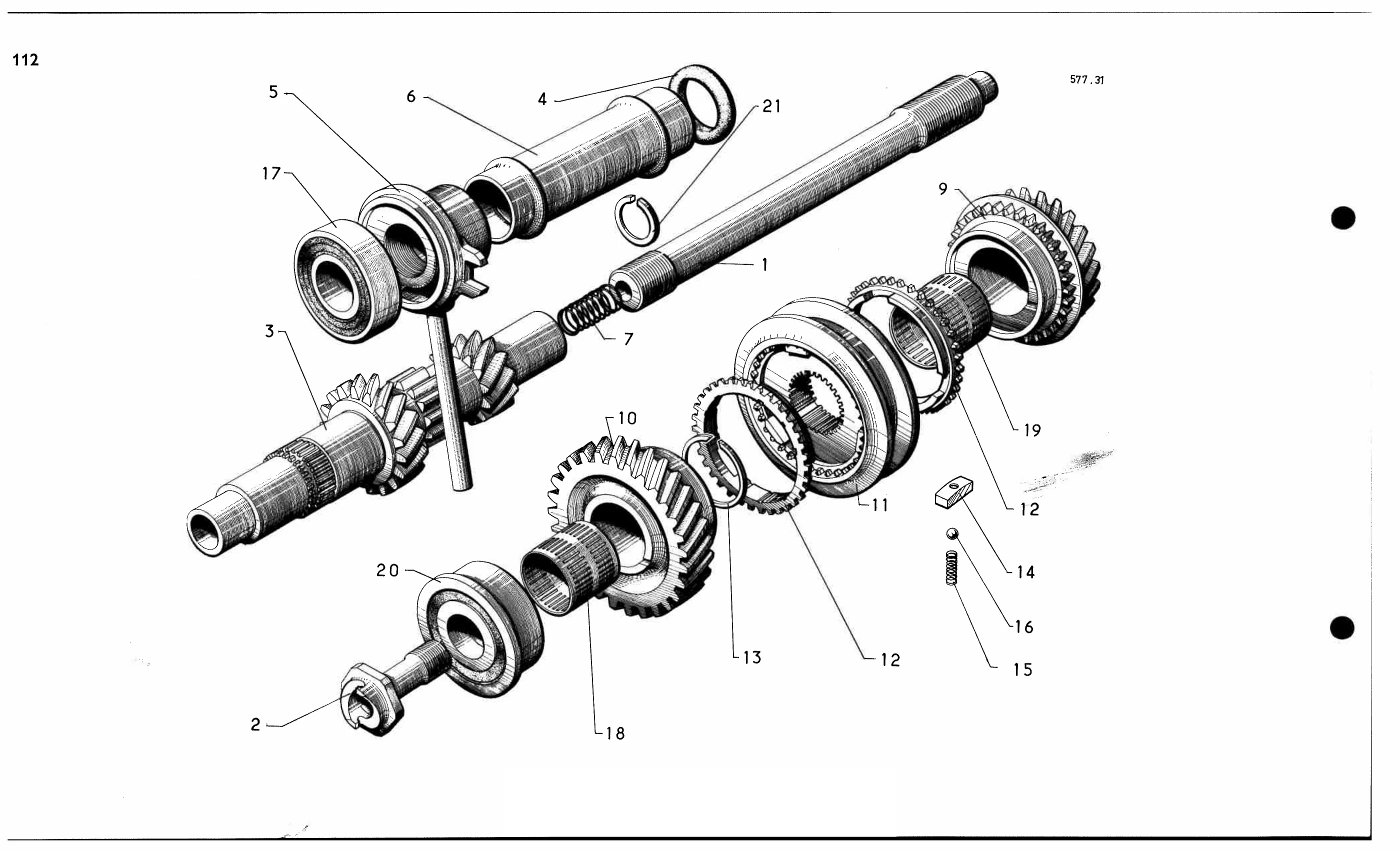 Lid and forks bvm, page 146 of 688 — 577 Parts Catalogue — Volume I