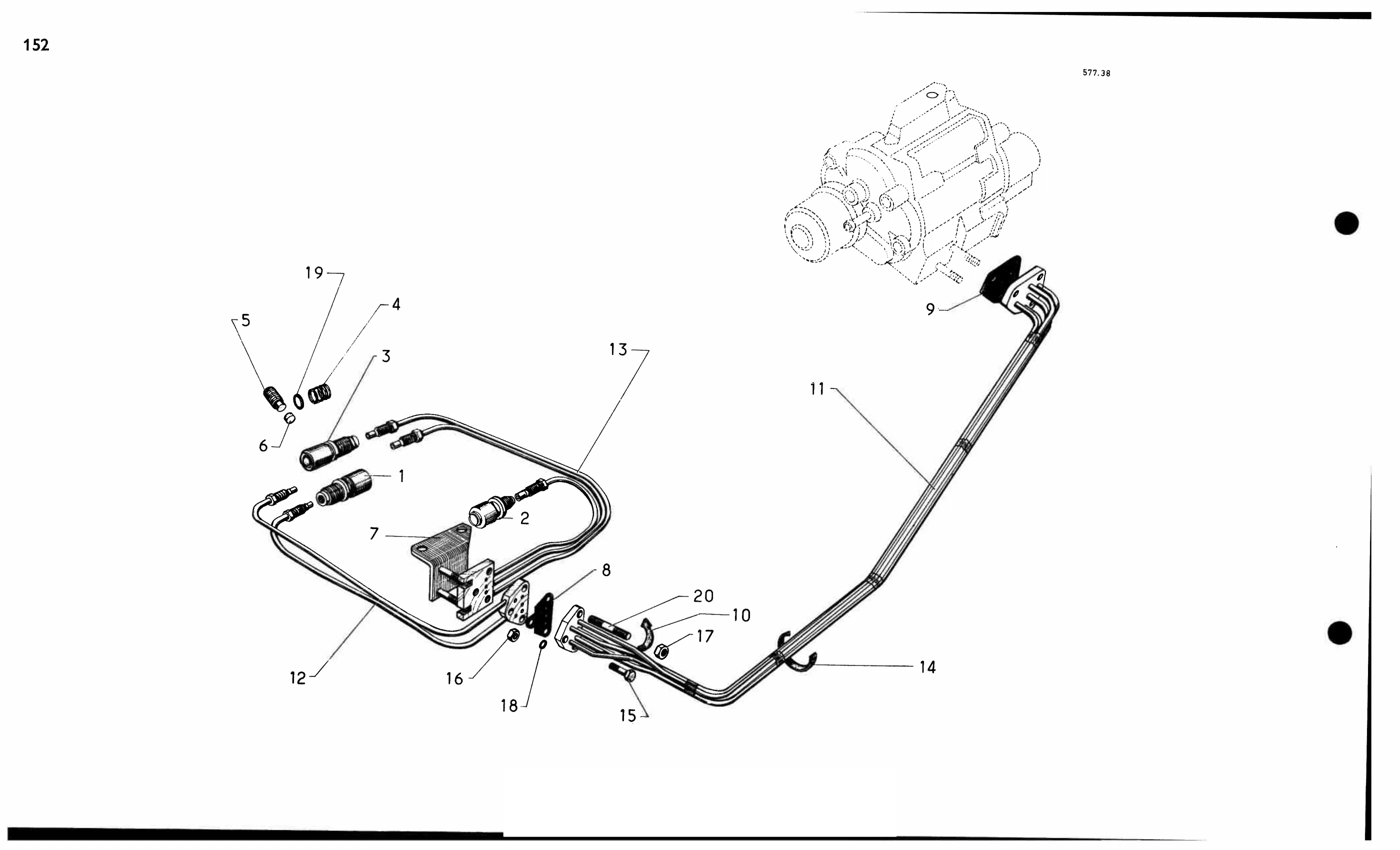Gear control piping, page 172 of 688 — 577 Parts Catalogue — Volume I