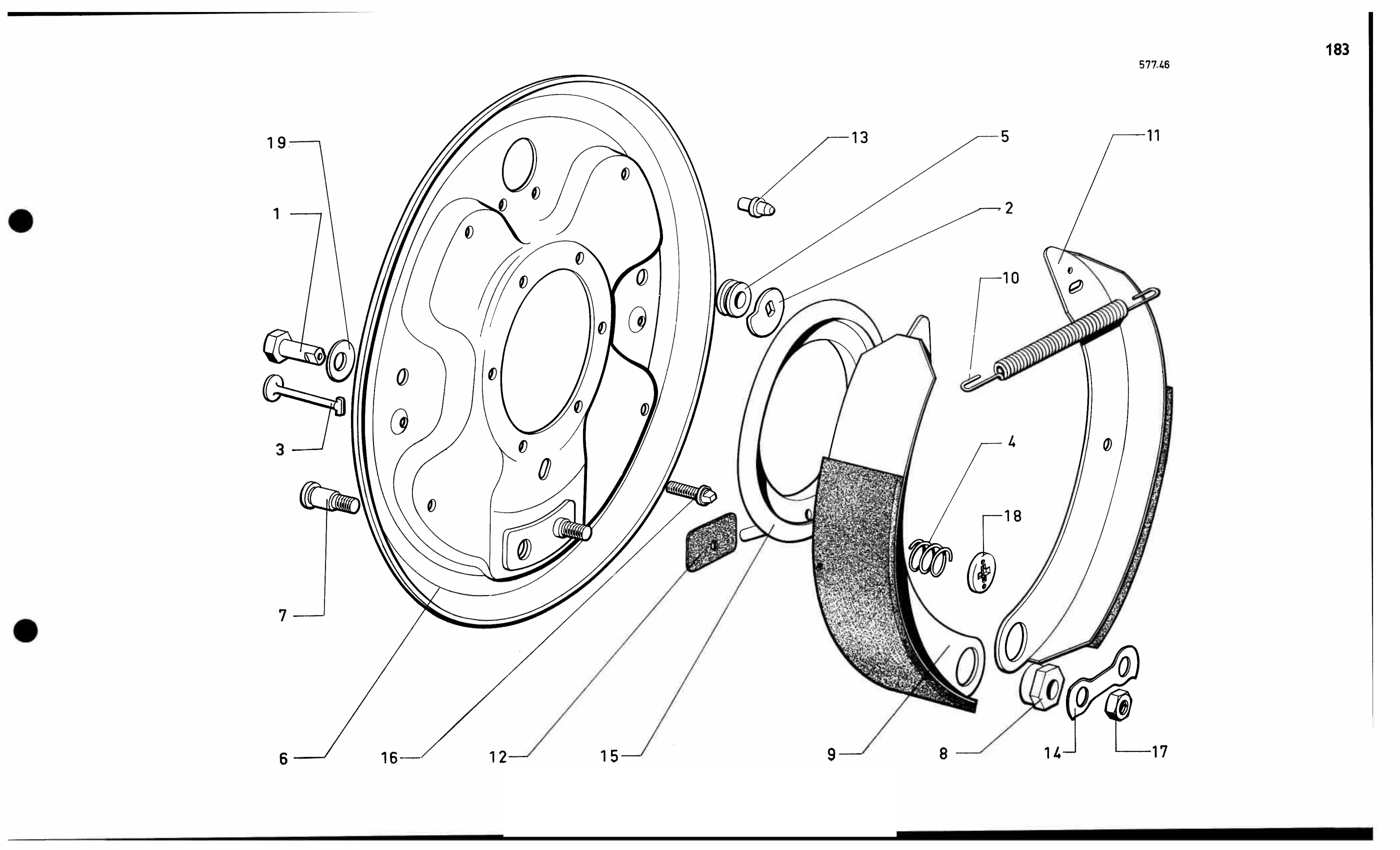 Rear, page 196 of 688 — 577 Parts Catalogue — Volume I