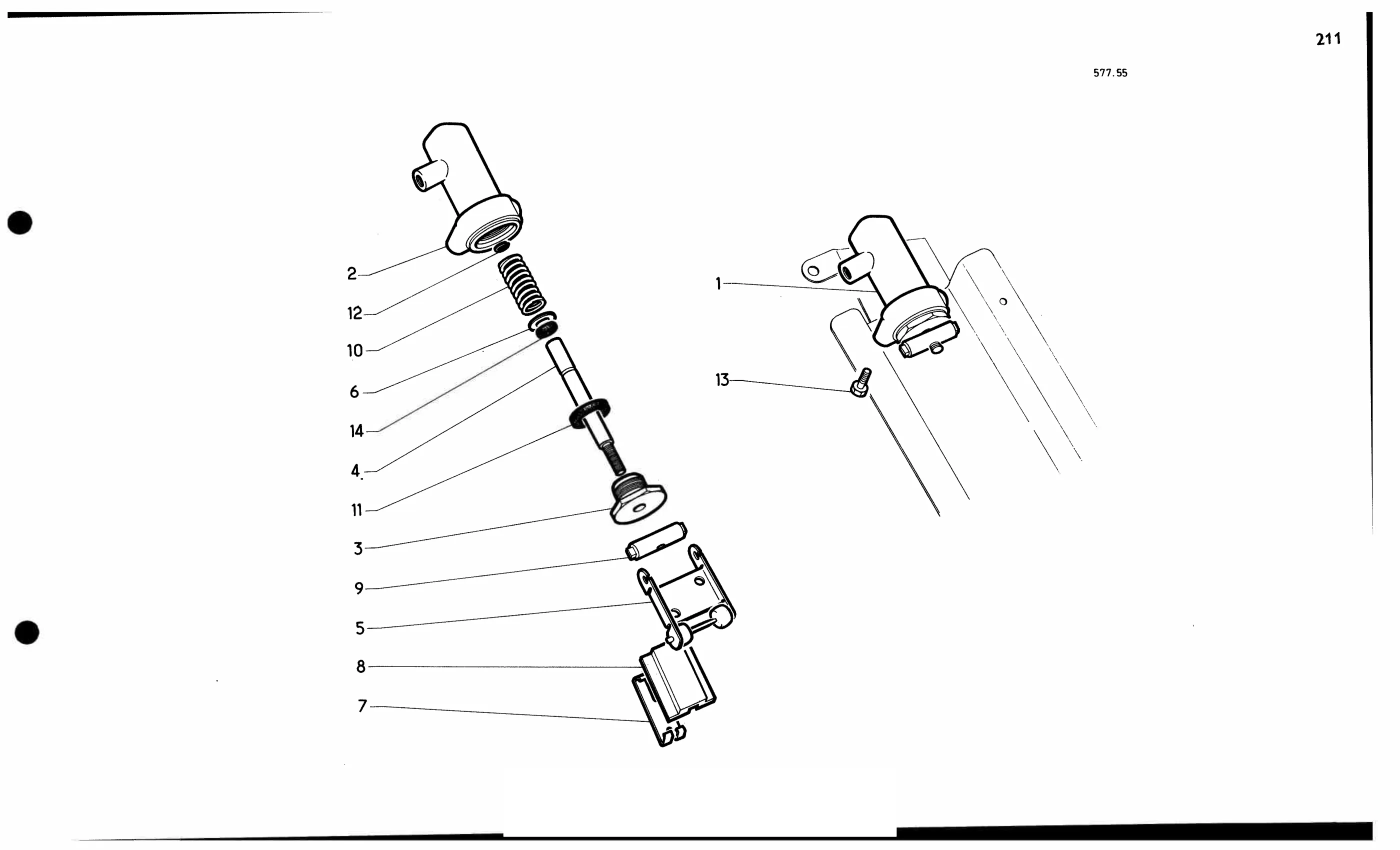 Brake distr. unit, page 219 of 688 — 577 Parts Catalogue — Volume I