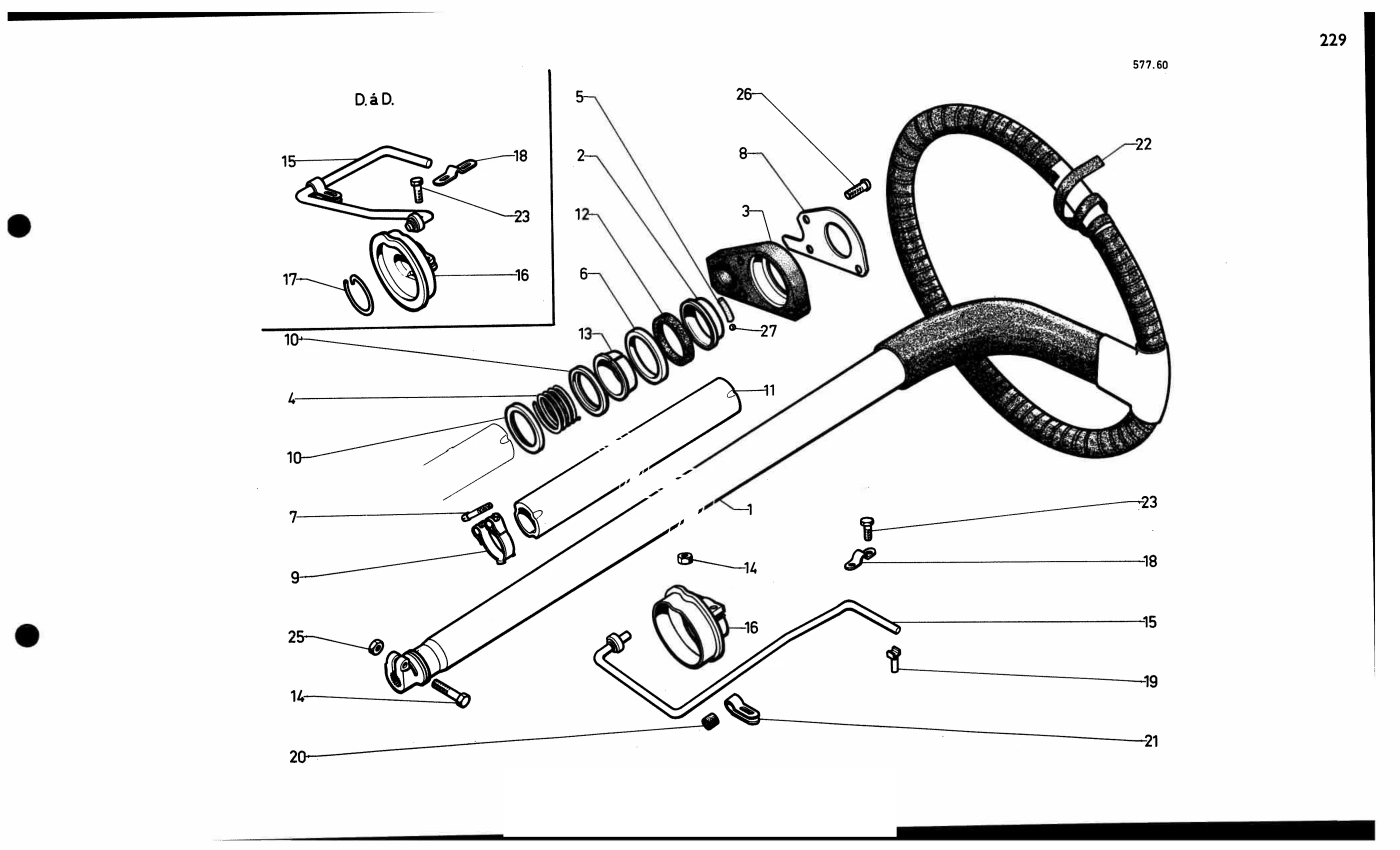 Steer'g wheel da bvm, page 233 of 688 — 577 Parts Catalogue — Volume I