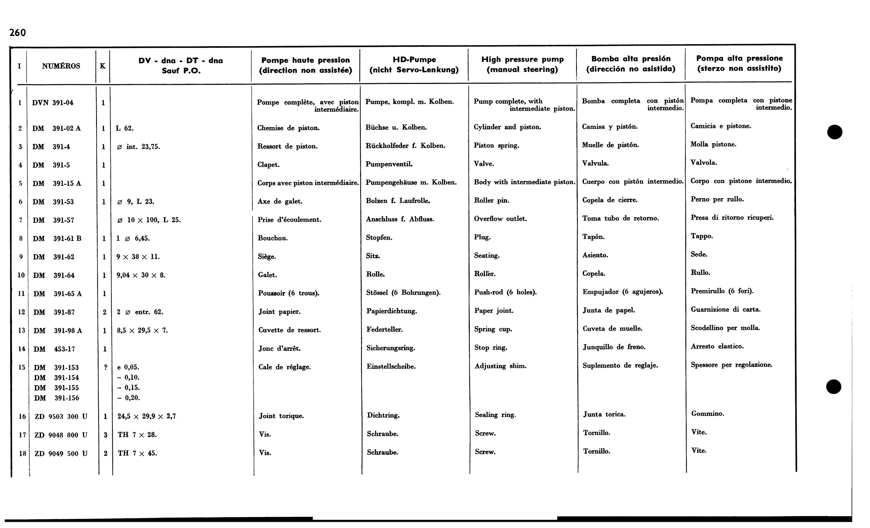 HP pump dna, page 257 of 688 — 577 Parts Catalogue — Volume I