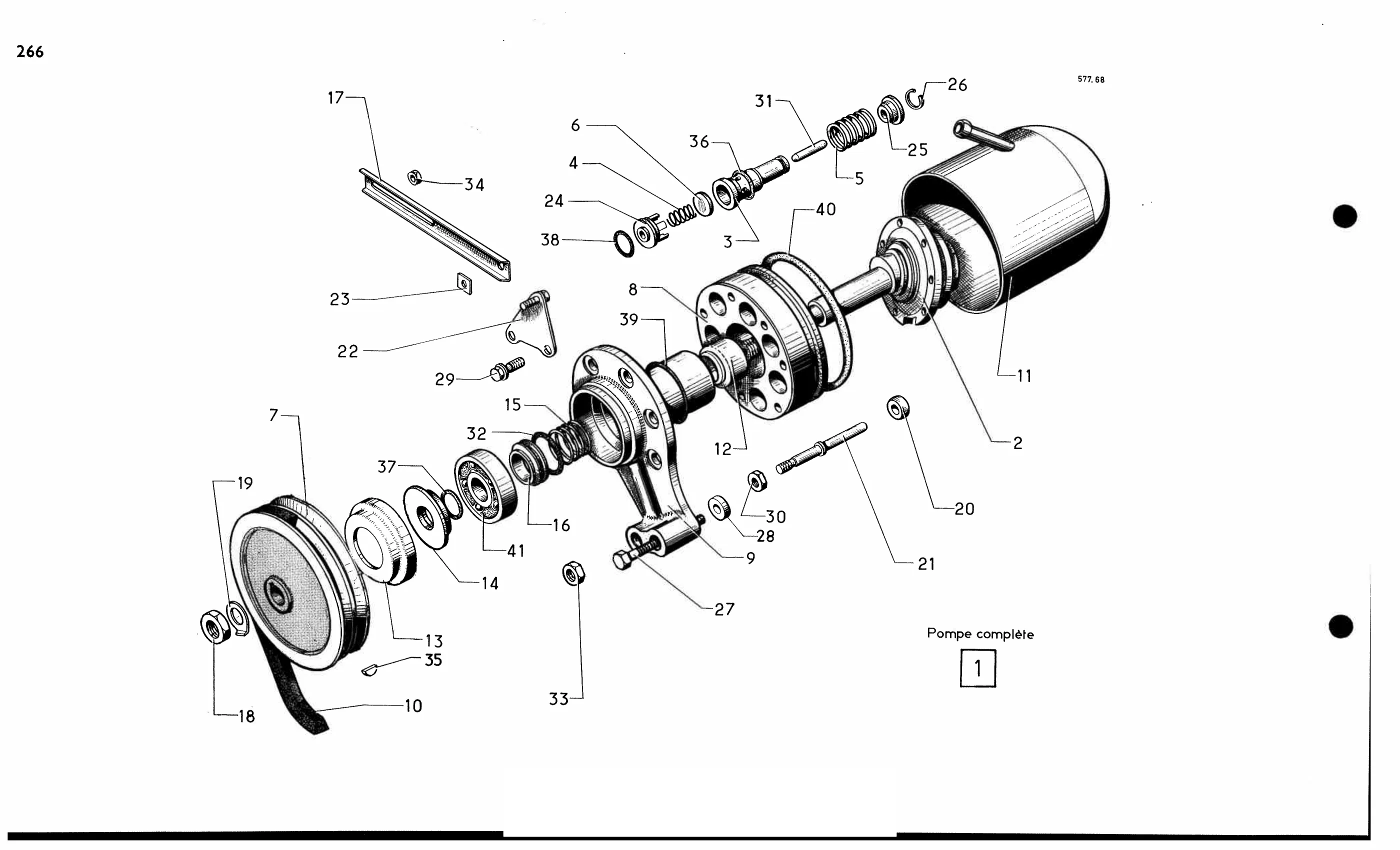 HP pump da, page 259 of 688 — 577 Parts Catalogue — Volume I