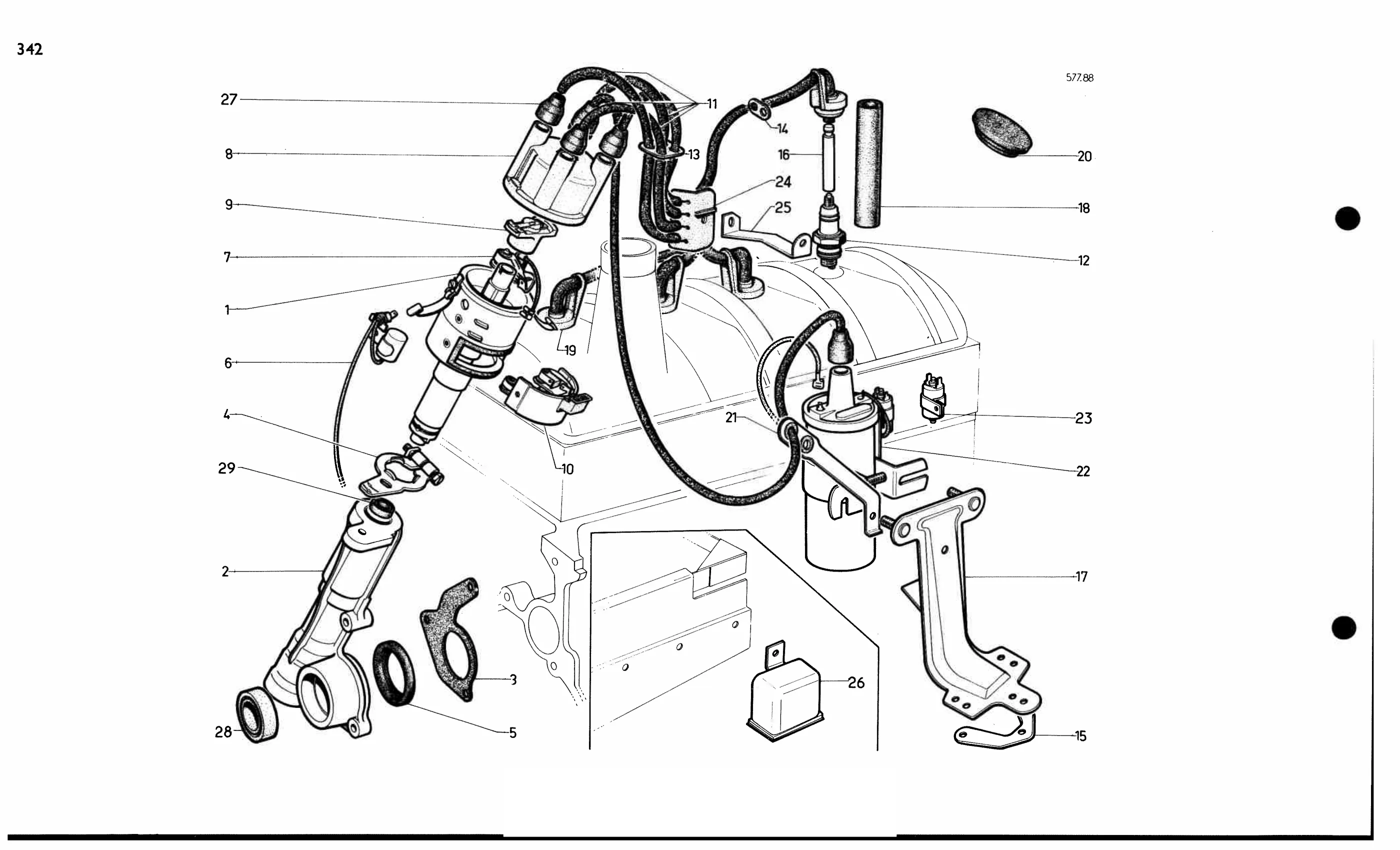 IE - Bosch, page 317 of 688 — 577 Parts Catalogue — Volume I