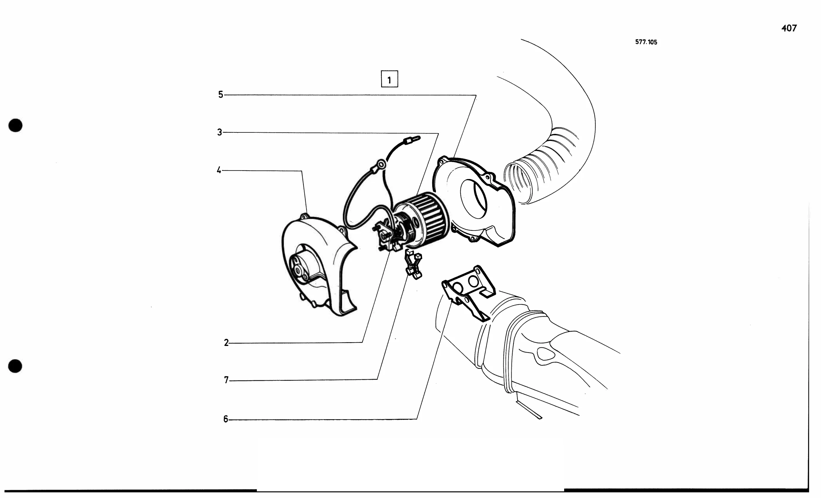 Blower, page 394 of 688 — 577 Parts Catalogue — Volume I