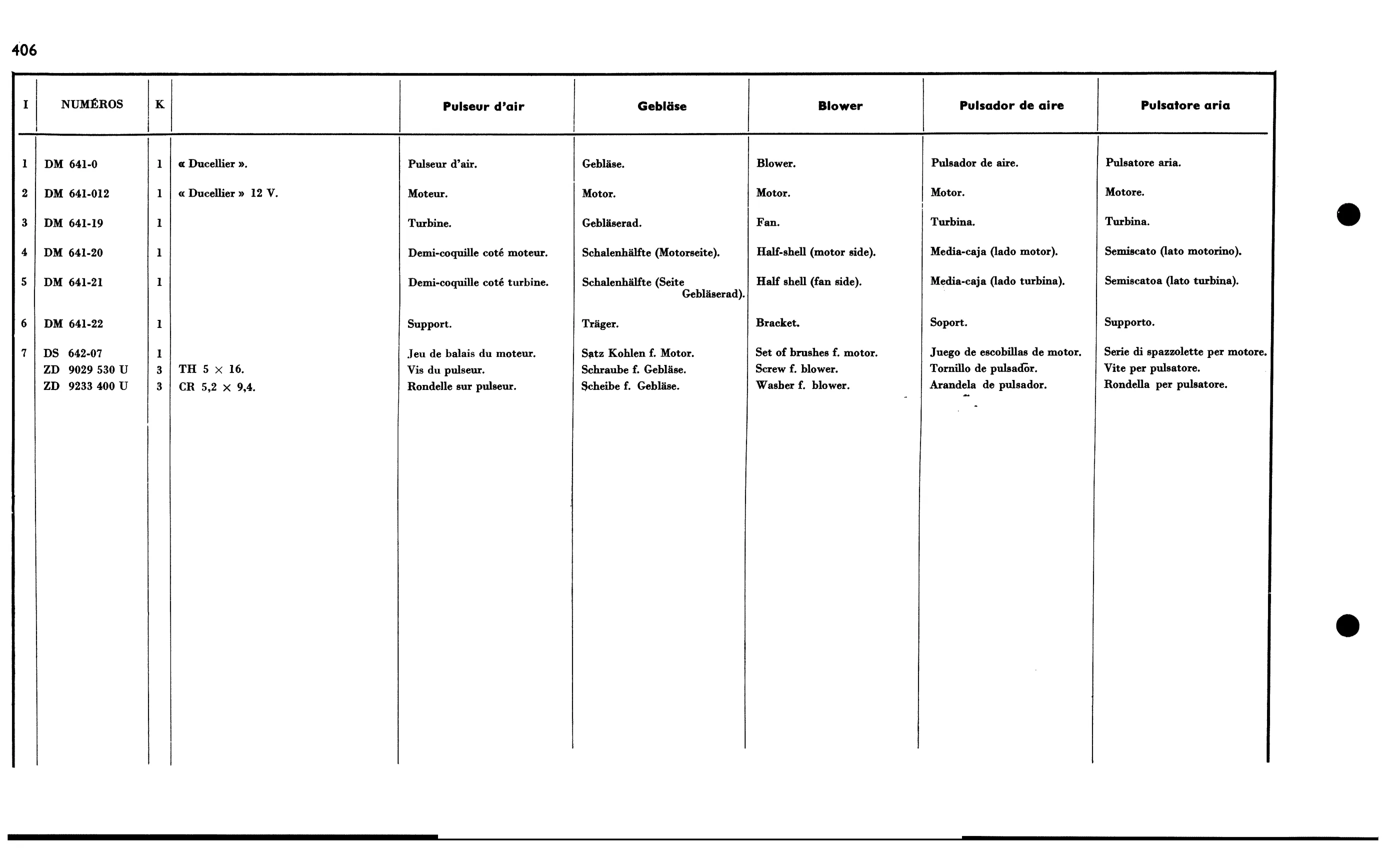 Blower, page 395 of 688 — 577 Parts Catalogue — Volume I