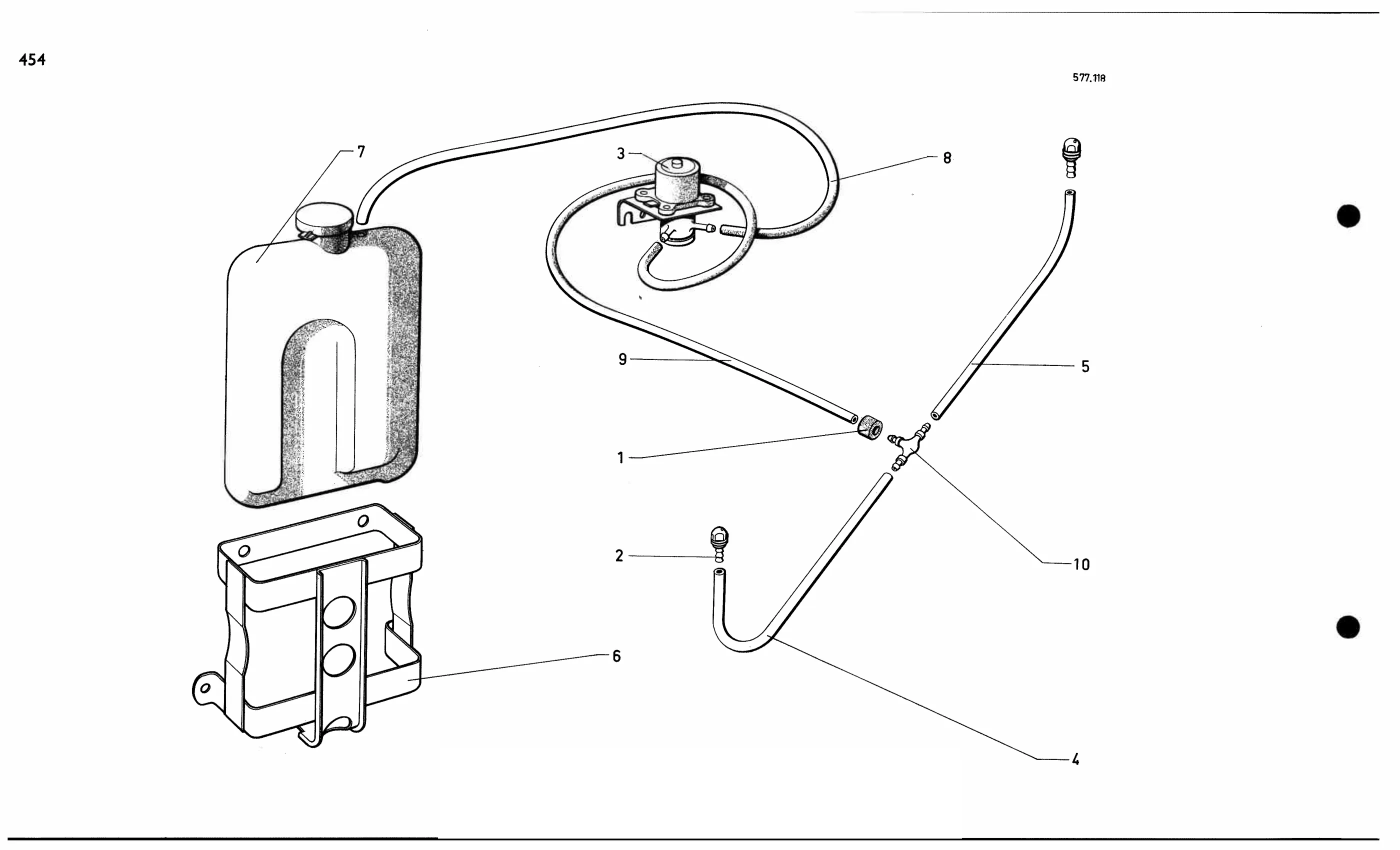 Screen washers, page 432 of 688 — 577 Parts Catalogue — Volume I