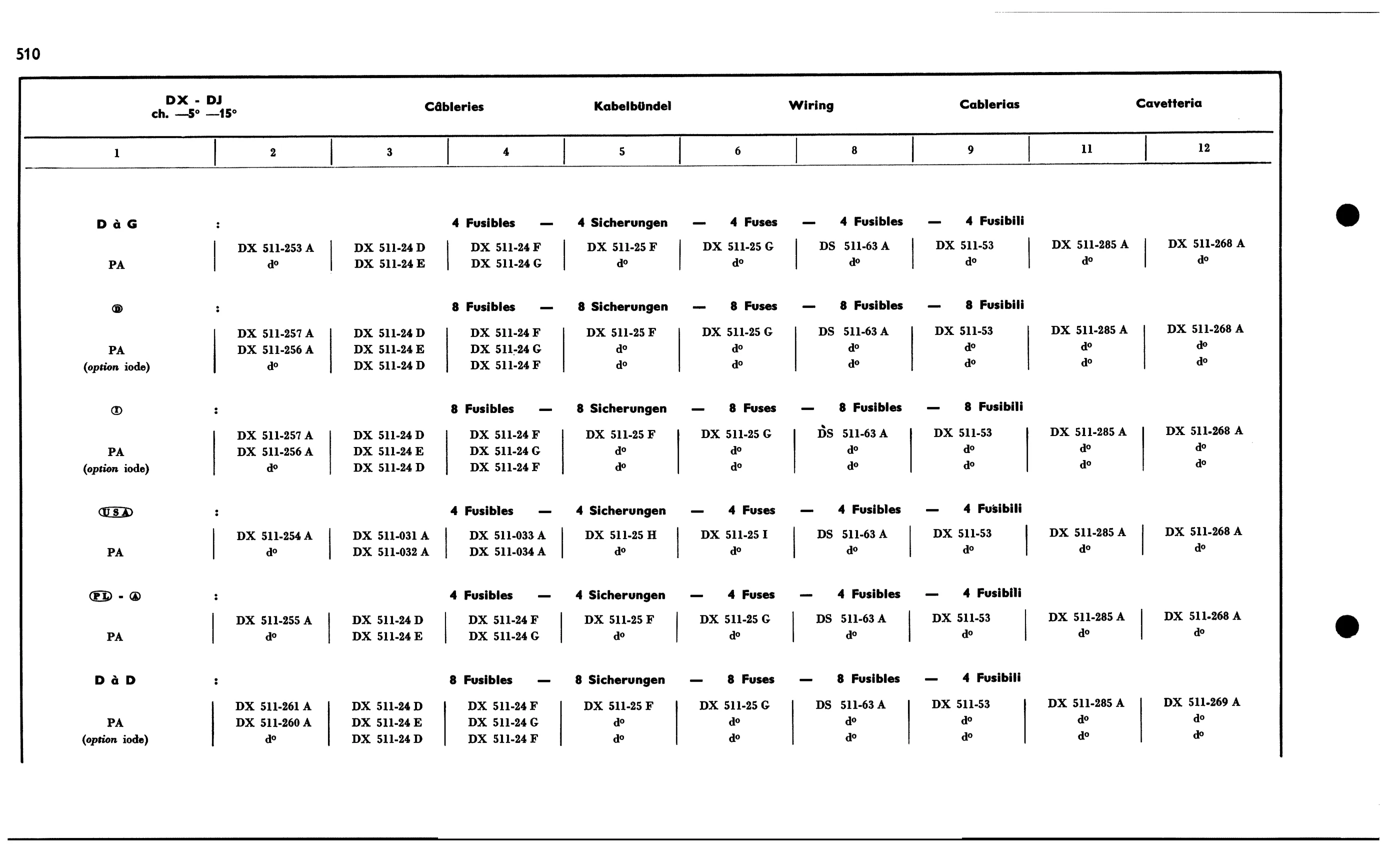 Wiring, page 475 of 688 — 577 Parts Catalogue — Volume I