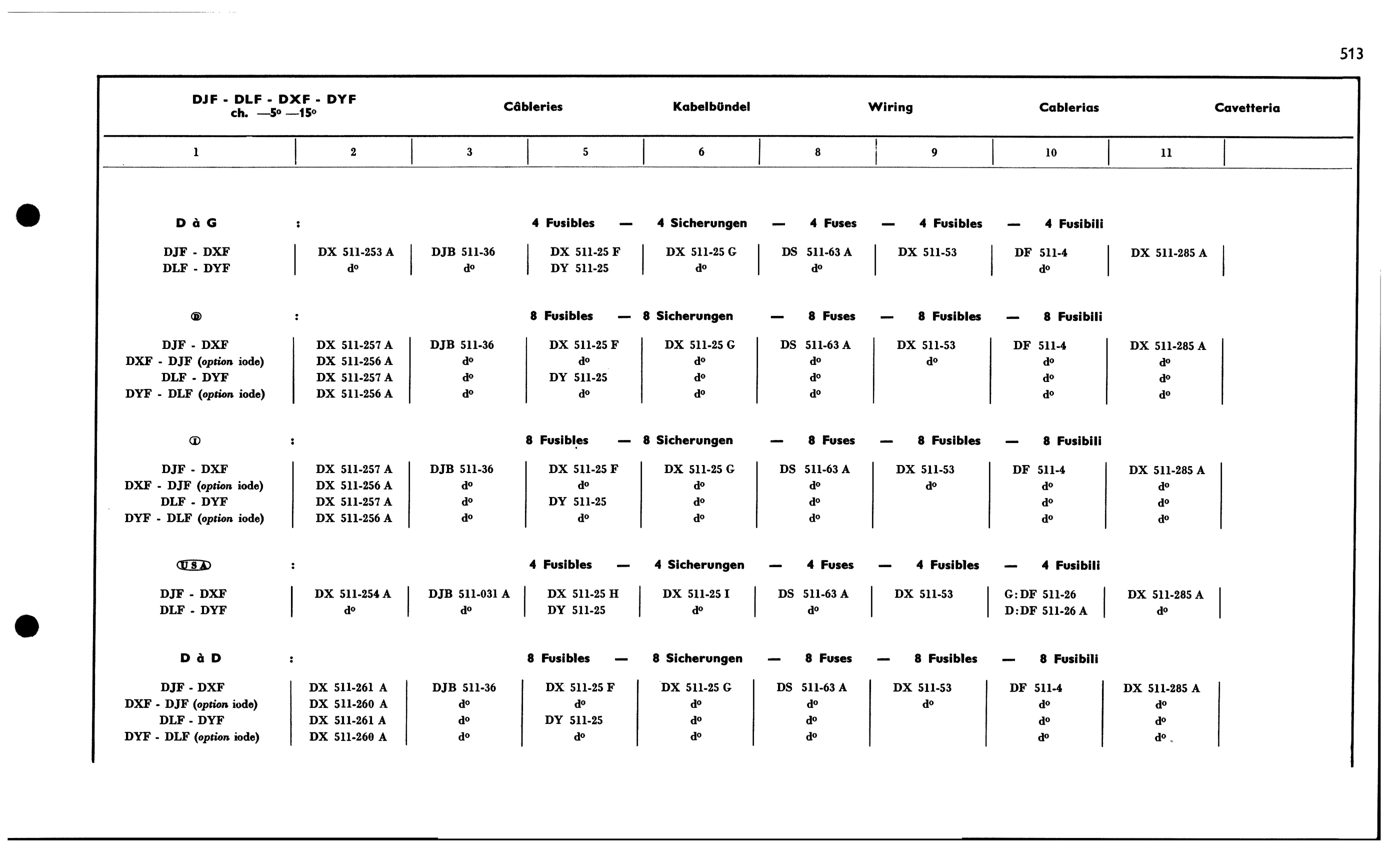 Wiring, page 478 of 688 — 577 Parts Catalogue — Volume I