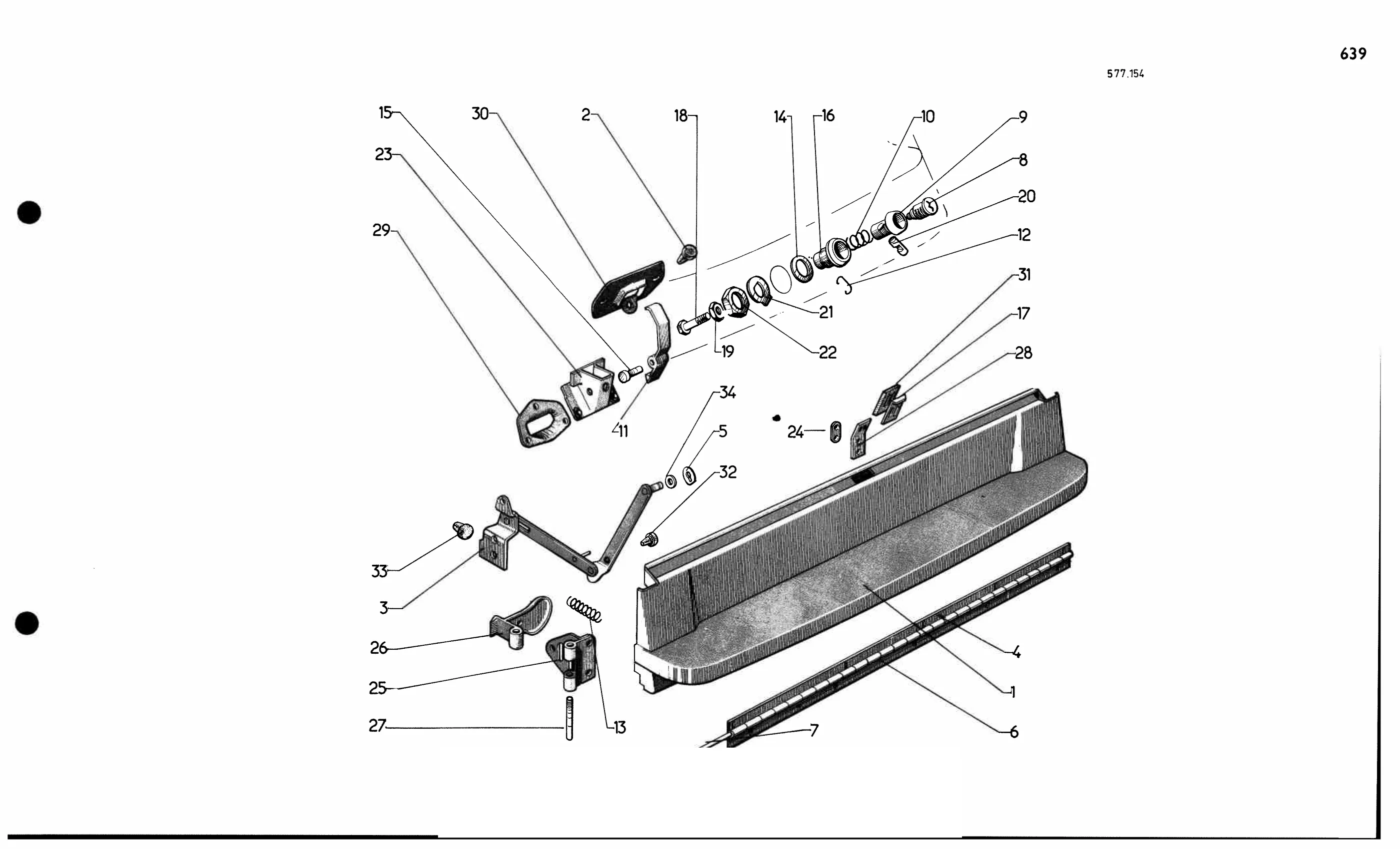 Lower r. door - Bk, page 566 of 688 — 577 Parts Catalogue — Volume I