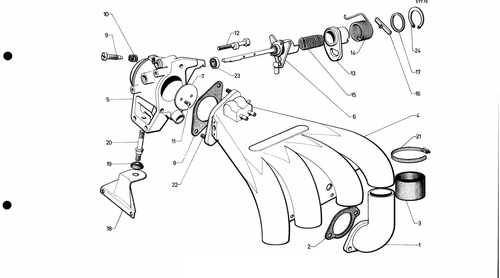 Inlet manifold EFI, page 83 — 577 Parts Catalogue — Volume I
