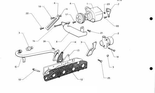 Air pump, page 98 — 577 Parts Catalogue — Volume I