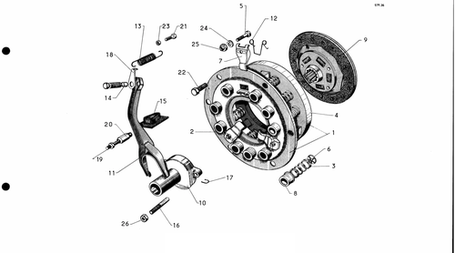 Clutch/Gearbox, page 129 — 577 Parts Catalogue — Volume I