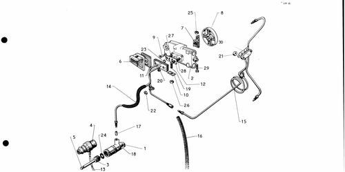 Clutch control, page 162 — 577 Parts Catalogue — Volume I