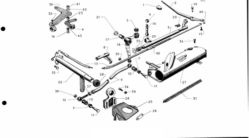 Man gear select RHD, page 182 — 577 Parts Catalogue — Volume I