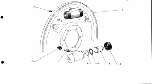 R. brake cylinder, page 199 — 577 Parts Catalogue — Volume I