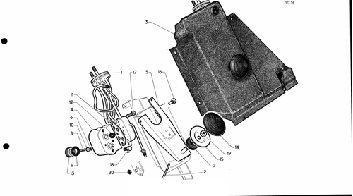 Brake control 'DS', page 216 — 577 Parts Catalogue — Volume I