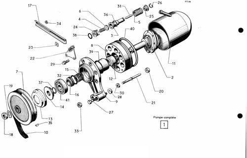 HP pump da, page 259 — 577 Parts Catalogue — Volume I