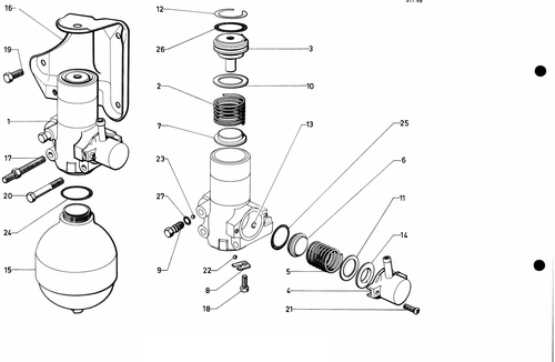 Press. reg., accumulator, page 263 — 577 Parts Catalogue — Volume I