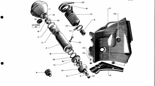 Fr. suspension cyls., page 271 — 577 Parts Catalogue — Volume I