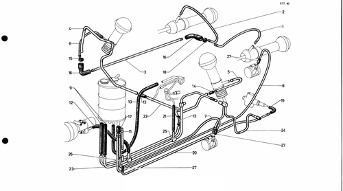 Return pipes IE, page 301 — 577 Parts Catalogue — Volume I
