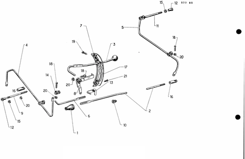 Man. height control, page 307 — 577 Parts Catalogue — Volume I