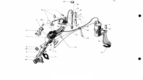 Ignition circuit, page 313 — 577 Parts Catalogue — Volume I