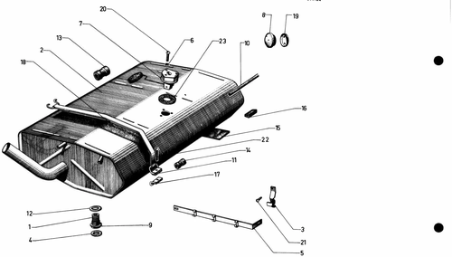 Fuel system, page 362 — 577 Parts Catalogue — Volume I