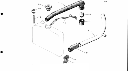 Water piping, page 387 — 577 Parts Catalogue — Volume I