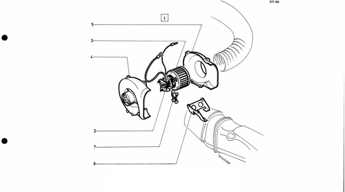 Blower, page 394 — 577 Parts Catalogue — Volume I