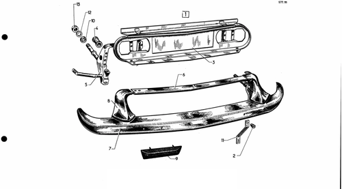 Rear, page 414 — 577 Parts Catalogue — Volume I